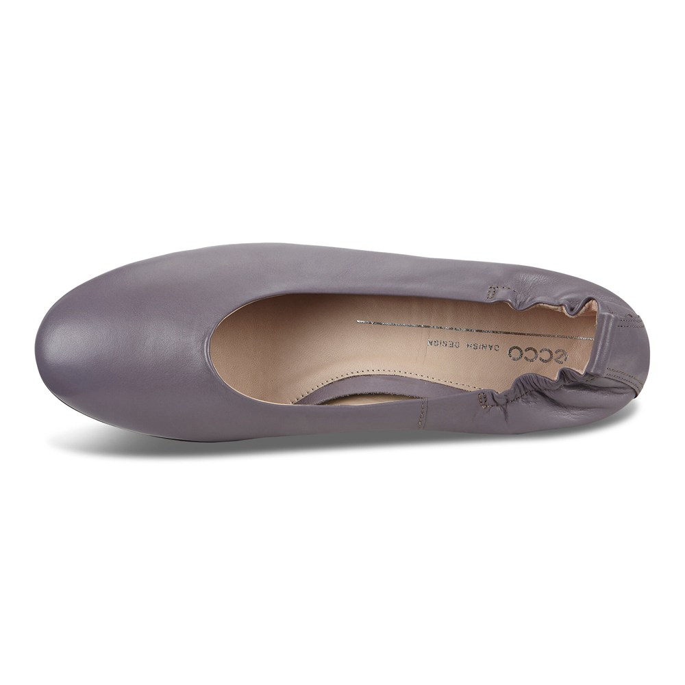 Bailarinas Mujer - ECCO Anine Flat - Grises - SLR420859